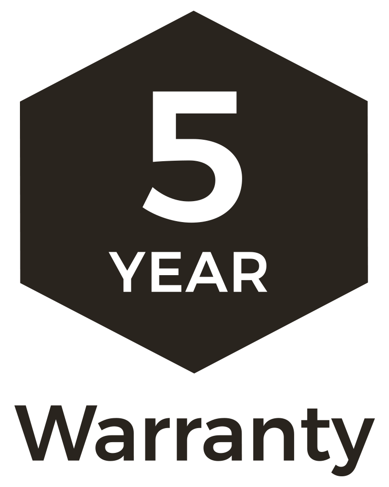 5 Year Guarantee