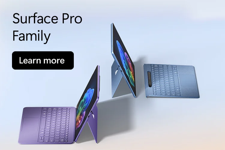Microsoft Surface Pro at Harvey Norman
