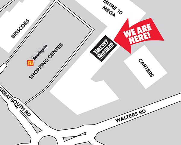 Map showing Taknini Outlet location