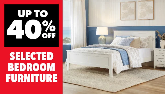 Up to 40% Off Selected Bedroom Furniture