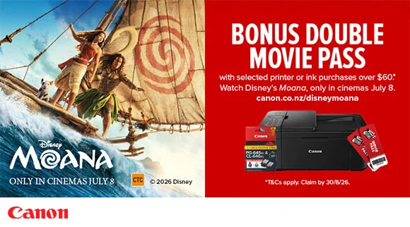 Bonus Double Movie Pass via redemption!
