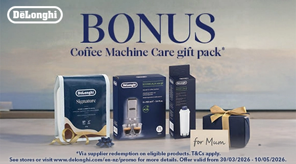 De'Longhi Bonus Coffee Machine Care Gift Pack Via Redemption!