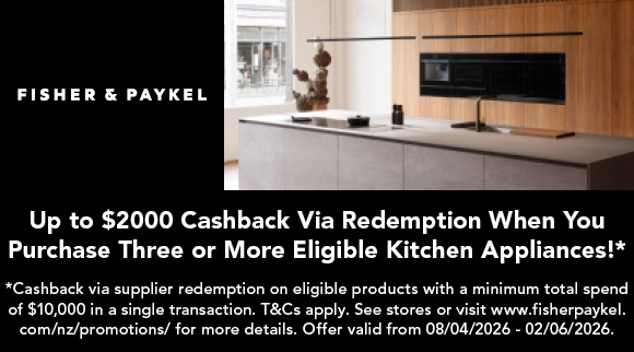 Fisher & Paykel Get up to $2000 Cashback When you Purchase Three or More Eligible Fisher & Paykel Kitchen Appliances Via Redemption!