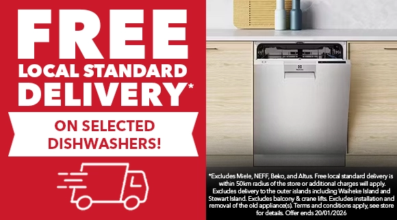 Free Delivery on Dishwashers!