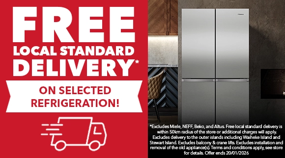 Free Delivery on Refrigeration!