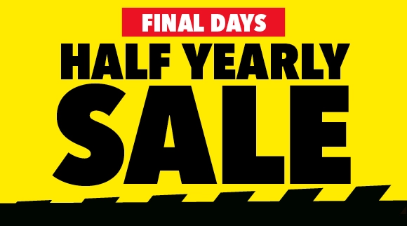 Half Yearly Sale Final Days!