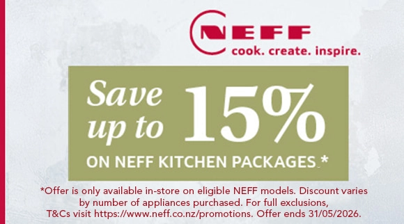 NEFF Save up to 15% on NEFF Kitchen Packages!*