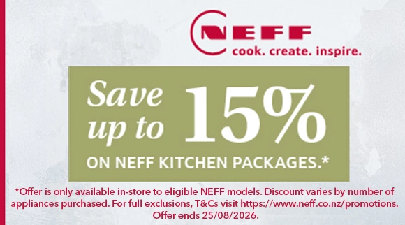 NEFF Save up to 15% on NEFF Kitchen Packages!