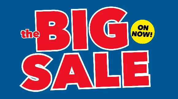 The Big Sale On Now!