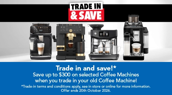 Trade in & save on coffee machines
