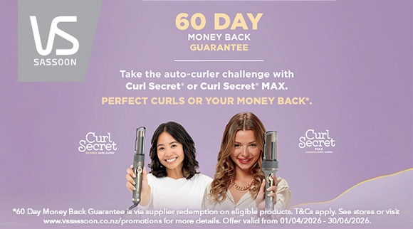 VS Sassoon 60 Day Money Back Guarantee Via Supplier Redemption!