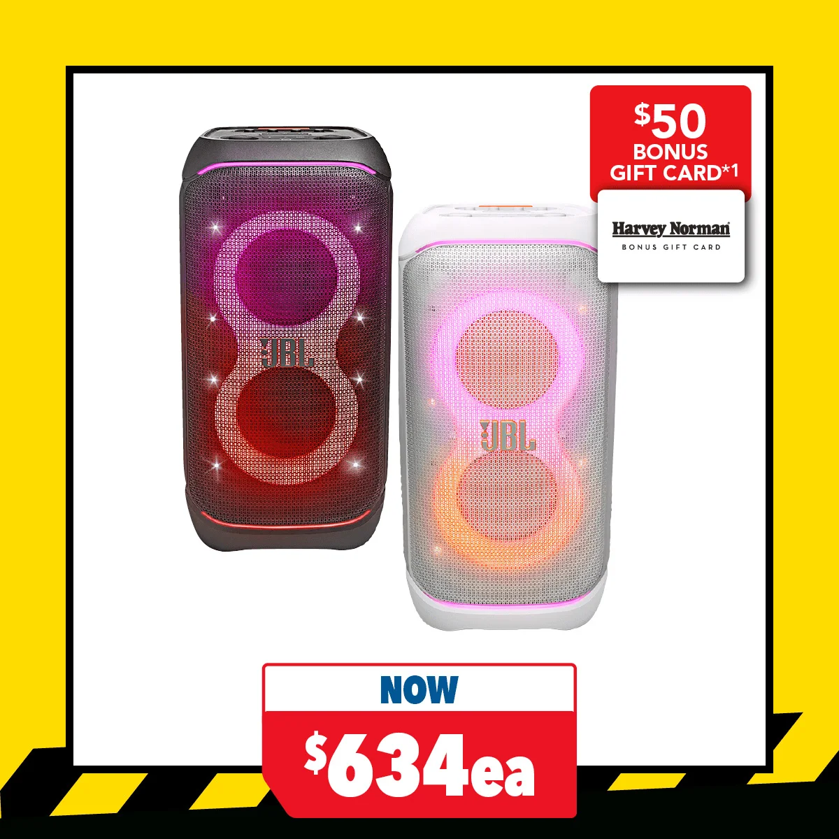 JBL Partybox Stage 320 Portable Bluetooth Party Speaker
