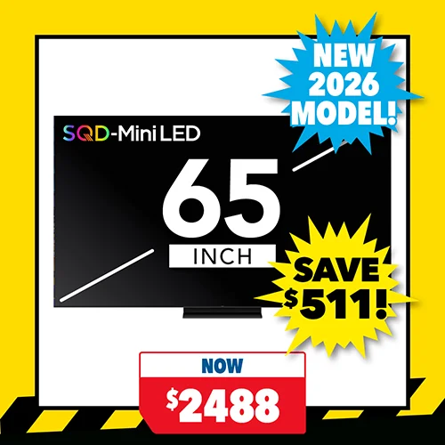 TCL 65" 4K SQD-MINI LED TV with Google TV OS
