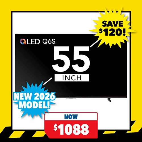 Hisense 55" Smart 4K QLED TV with VIDAA OS