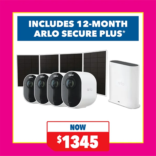 Arlo Ultra (3rd Gen) 4K Outdoor Security Camera with Solar Panel