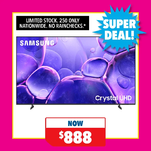 Samsung 65" U8500F Smart 4K UHD TV with Tizen OS