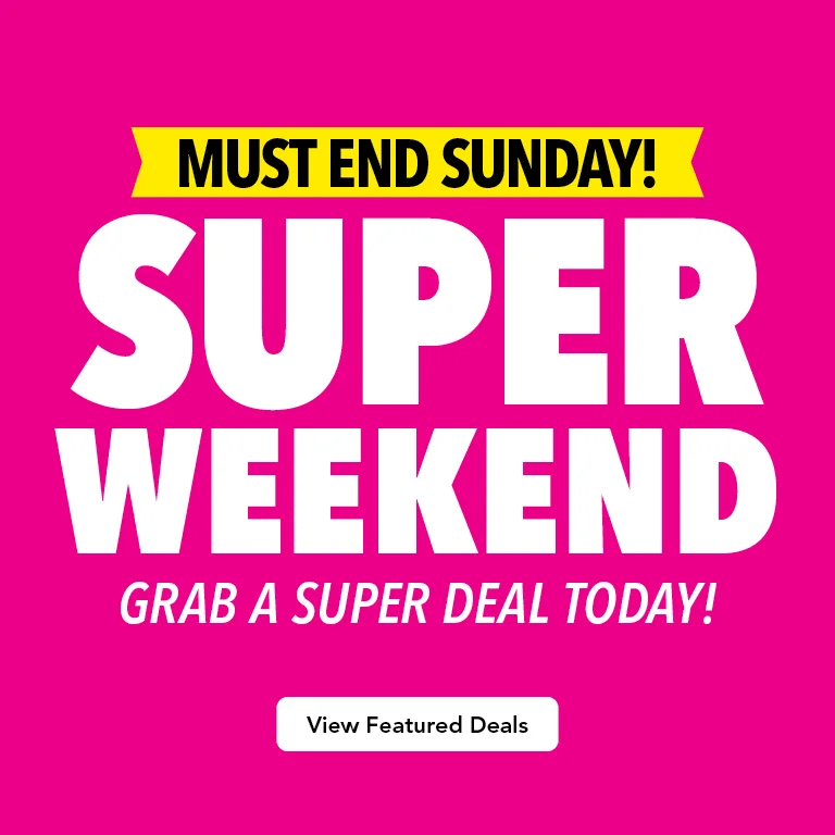 Harvey Norman's Super Weekend Sale Banner