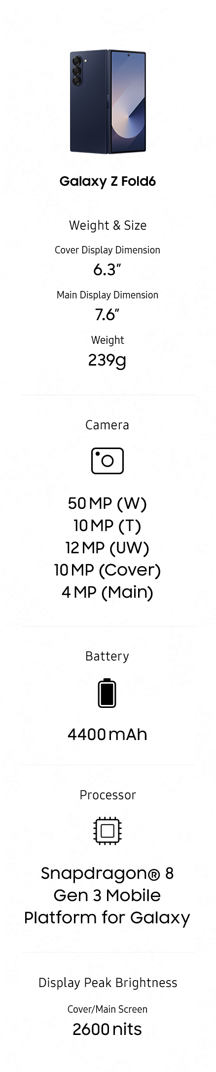 Galaxy fold6