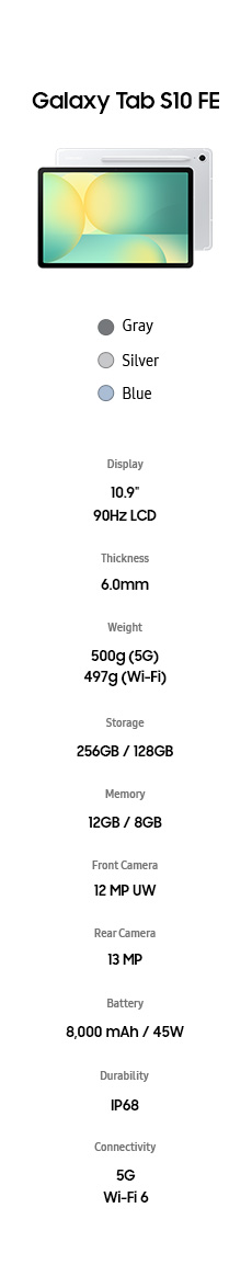 Galaxy Tab S10 FE