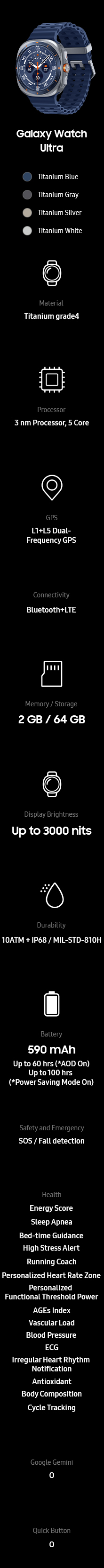 watch ultra specifications