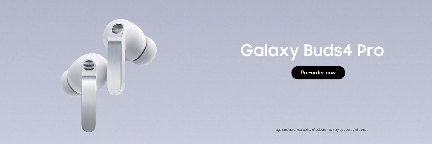 Galaxy Buds4 Pro - Pre-order now